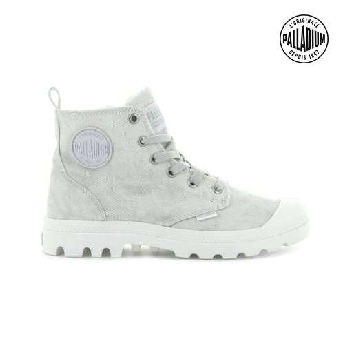 Palladium Pampa Zip Desertwash Boots γυναικεια ανοιχτο γκρι | KAOF32468