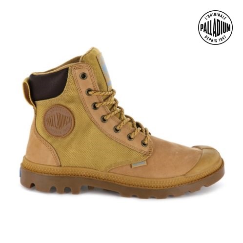 Palladium Pampa Αθλητικά Cuff WPN Boots γυναικεια καφε | AKME61430