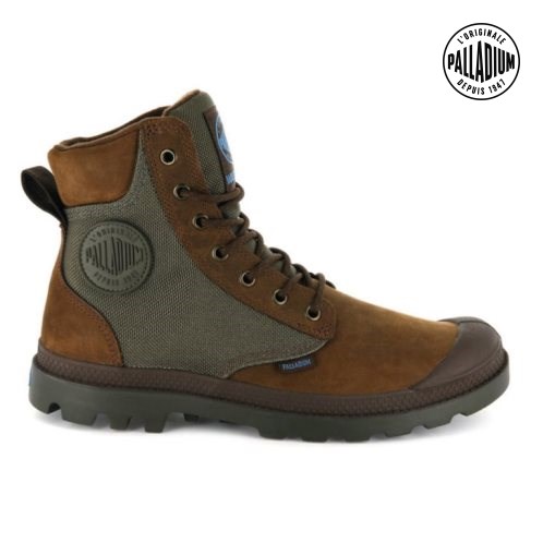 Palladium Pampa Αθλητικά Cuff WPN Boots γυναικεια καφε | COKR46375