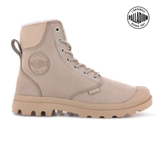 Palladium Pampa Αθλητικά Cuff WPS Boots γυναικεια Χακί | VBME72150