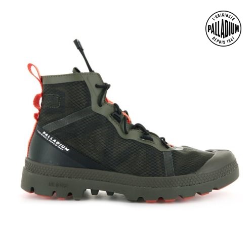 Palladium Travel Lite+ Adventure Boots γυναικεια Ελιά | EQRB76548