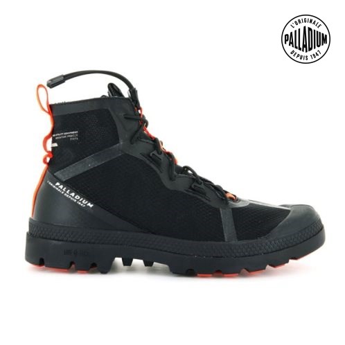 Palladium Travel Lite+ Adventure Boots γυναικεια μαυρα | OYFE84027